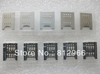 10 бр./лот, оригинален нов конектор за четене на СИМ-карти за Sony ST23 ST23I MT27 MK16 ST18 ST26 модул тава за слотове