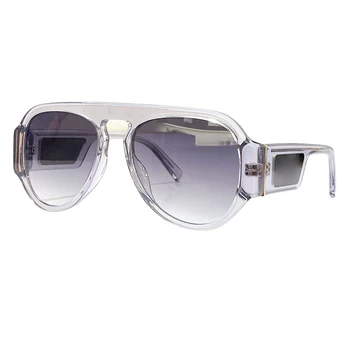2022 Луксозни слънчеви очила Google за жени Корпоративна дизайн Градиентные слънчеви очила с UV400 Eyewear Oculos De Sol Feminino