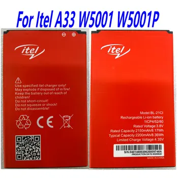 3,8 V 2200mAh BL-21CI взаимозаменяеми батерия за мобилен телефон Itel A33 W5001 W5001P