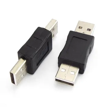 5 бр. конектор USB 2.0 мъж към мъж Микро Адаптер Включете Удължител за кабел Конвертор за преносими КОМПЮТРИ L1