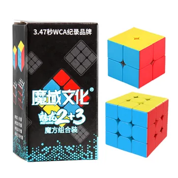 MoYu Meilong 3x3x3 + 2x2x2 Набор от Кубчета Играчка Moyu Cubing Клас Скоростни Играчки-Пъзели Развитие Играчка