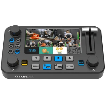 Oton Онази S04M 4-канален HD-MI видеомикшерный превключвател с USB за директно излъчване