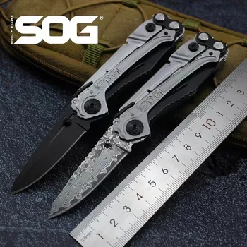 SOG RC1001, многофункционален сгъваем нож на улицата, комбиниран инструмент, тактически инструмент за самозащита, оцеляване, къмпинг