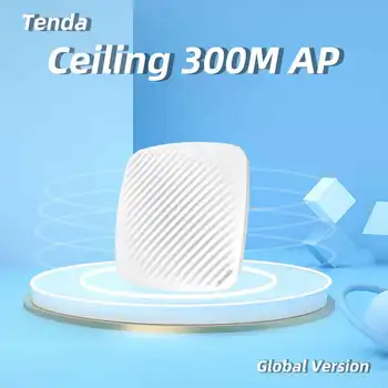 Tenda I9 Тавана точка за достъп Wi-Fi Рутер 300 Mbit/с Удължител за Wi-Fi Таванна Безжична Точка за Достъп на Безжична точка за достъп за Wifi Усилвател