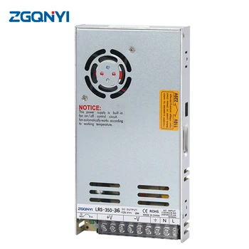 ZGQNYI LRS-350W 36V 9.7 A Ултра-Импулсно захранване с высокоточным изход за променлив ток в постоянен Единния LRS-350-36