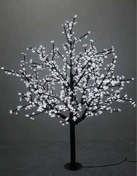 Височина до 1,5 метра/5 фута Външна водоустойчива Изкуствена Коледна Елха LED Cherry Blossom Tree Light 480 бр. светодиоди Директен Ствола на Дървото