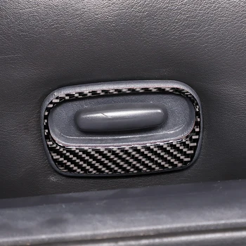 За 2006-2011 Mitsubishi Eclipse ключ за регулиране на седалката на водача от мека въглеродни влакна, рамка, накладки, стикер, автомобилни аксесоари