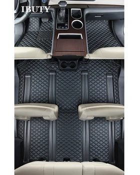 За Toyota Sienna 2021 2022 Аксесоари за 7 места еднослоен автомобилни постелки за пода Авто Анти-мръсни постелки за краката Подложка Килими калъф