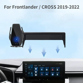 Кола, телефон за Frontlander CROSS 2019-2022 скоба за навигация по екрана, магнитна поставка за безжично зареждане на new energy