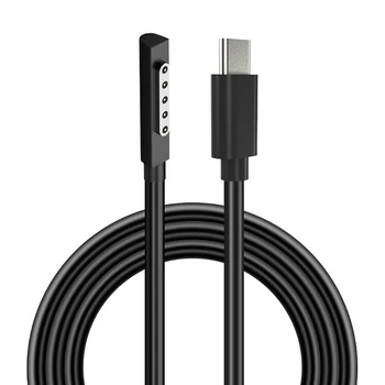 Магнитен кабел за зареждане от Surface преди USB C за преносими компютри Surface 1 2RT, преносима подмяна на кабел