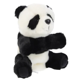 Мек плюшен играчка панда кукла Животно ръчно ролева игра мультяшные памучни кукли родител-дете