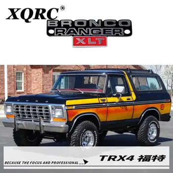 Метално лого Trx4 Ford color стерео метално лого Bronco range за радиоуправляемого на пистата trx4 1:10