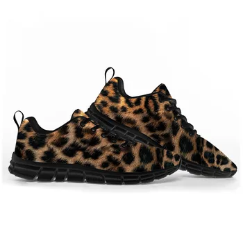 Модерни спортни обувки с леопардовым принтом, мъжки Дамски обувки за юноши, детски маратонки с принтом приливи и отливи, ежедневни обувки за двойки по поръчка