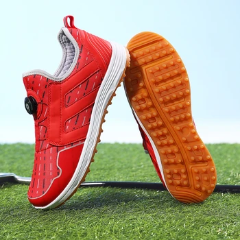 Нови обувки за голф, мъжки размери 37-46, луксозни спортни обувки за голф, градинска устойчива на плъзгане обувки за ходене, висококачествени спортни обувки за фитнес