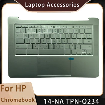 Новост за HP Chromebook 14-NA TPN-Q234, сменяеми аксесоари за преносими компютри, поставка за ръце/клавиатура със сребристи осветление