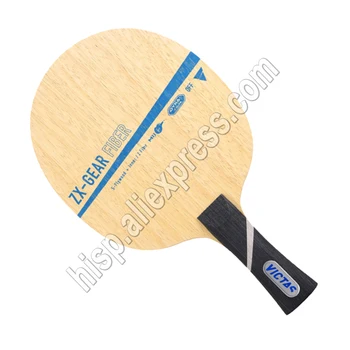 Оригинален нож за тенис на маса от въглеродни влакна Victas ZX-GEAR, ракета за тенис на маса с углеродным острие, ракета за пинг-понг