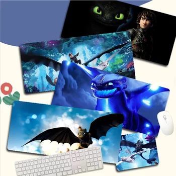 Подложка за мишка Toothless Fury Dragon с потребителски кожата, слот подложки за геймъри, размер на подложка за мишка по поръчка, подложка за мишка, за CS GO PUBG