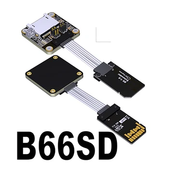 Удлинительный Кабел ADT-Link SD между мъжете и жените за Устройство за Четене на карти с памет SDHC SDXC UHS-III SD7.0, Кабел-Адаптер за GPS на телефона, Телевизионни камери