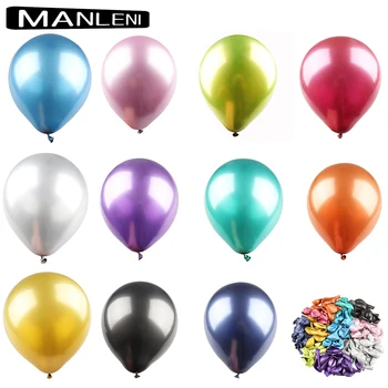 100ШТ 12-инчов метален балон честит рожден Ден, цвят: златист, сребрист, Globos, сватбен балон, украса за партита, екстремни, творчески оформление, детски душ