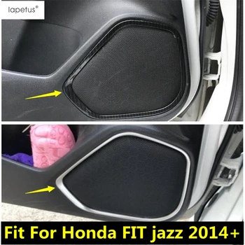 ABS Вътрешен Врата Говорител Аудио Звук Високоговорител Формоване Рамка Накладки За Honda FIT (Jazz 2014-2019 Аксесоари За Интериора на Колата