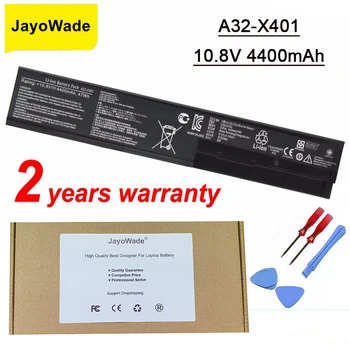 JayoWade A32-X401 Батерия за лаптоп ASUS F301 F401 X301 X301A X401 X401A X501 X501A S301A S401A A41-X401 10,8 На 4400 mah A32 X401