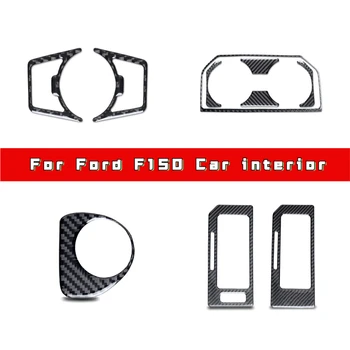 Автентични автомобилни стикери от карбон за подреждане на автомобили, аксесоари за интериор, използвани за Ford f150, красиво защитно украса
