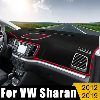 Автоаксесоари за Volkswagen VW Sharan 7N 2012 2013 2014 2015 2016 2017 2018 2019 Покриване на арматурното табло, защищающая от светлина, анти-UV килими