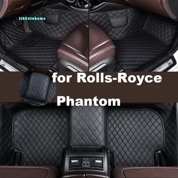 Автомобилни постелки Autohome за Rolls-Royce Phantom 2004-2016 година на издаване, подобрена версия, аксесоари за крака, килими