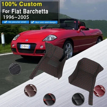 Автомобилни Постелки За Fiat Barchetta 1996 ~ 2005 Автомобилен Килим Прахозащитен Подложки Tapetes Para Carro Автомобилни Аксесоари, Декорация За Интериора На Колата