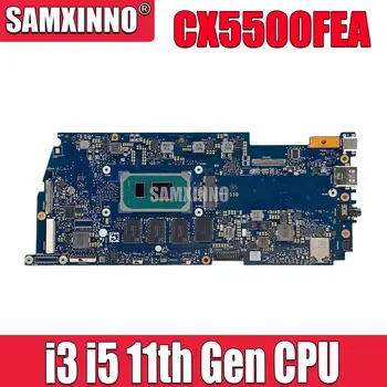 Дънната платка на лаптопа CX5500FEA за ASUS Chromebook Flip CX5 CX5500FEA-E60026 дънна платка с процесор i3-115G4 i5-1135G7 8 GB оперативна памет