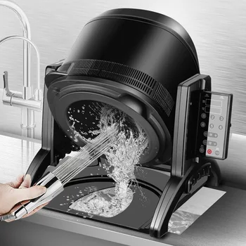 Интелигентна печка 9Л Търговски автоматична машина за приготвяне на храна Машина за приготвяне на печено ориз в барабана за ресторант