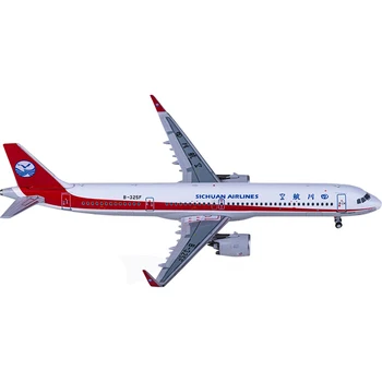 Мащаб 1:400 HY210075 Sichuan Airlines A321 A321neo B-325F Модел на Самолет От Сплав За Възрастни Фенове, Коллекционный Сувенир