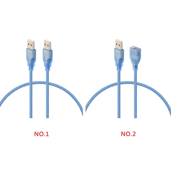 Мъж към мъж, от мъжа към жената, USB удължителен кабел, проводник, захранващ кабел, кратко висока защита от смущения