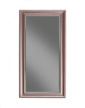 Огледало в цял ръст, с правоъгълна рамка от полистирол, розово злато - Saltoro Sherpi