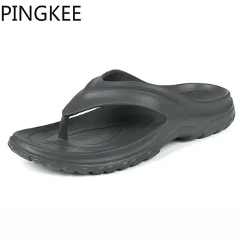 Ортопедични сандали PINGKEE, мъжки обувки, чехли, шик синтетични отгоре, гъвкава и лесна поддръжка на свода на стъпалото, лятна плажна мъжки обувки
