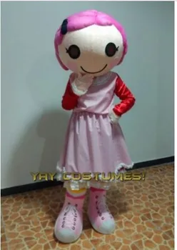 Талисман Костюм розова момичета Лалалупси, рекламен костюм, cartoony костюм за продажба, карнавал на животните, безплатна доставка